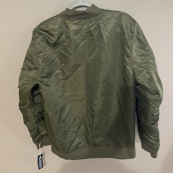 Elwood NWT Men’s Nylon Olive Green Bomber Jacket - Picture 5 of 6